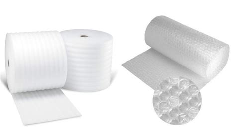 Is Styrofoam better than bubble wrap?
